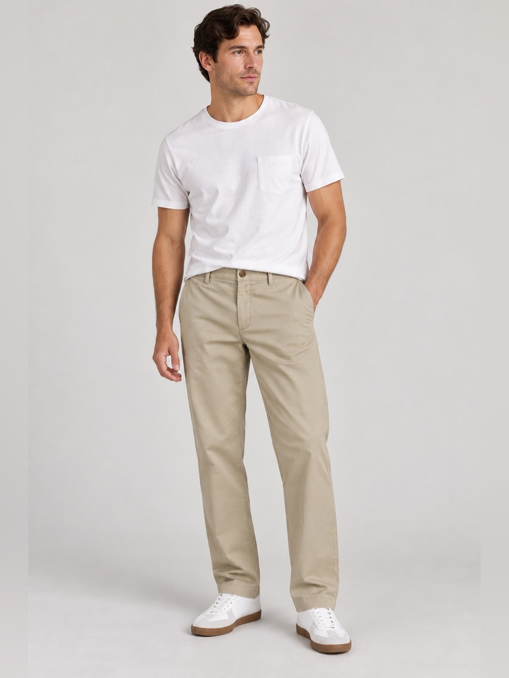 Banana Republic Dawson Chino Pants Men’s 35x30 Khaki Straight Leg Stretch
